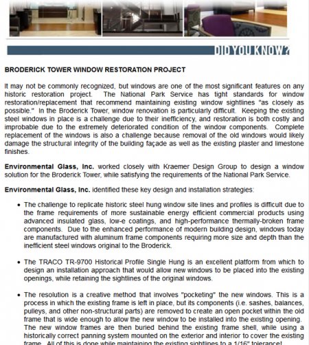Broderick Tower - Historic Replication &amp; Replacement  - Environmental Glass, Inc 2021 - pdf5